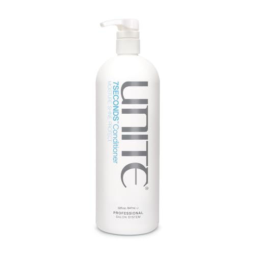 UNITE Hair 7SECONDS Moisturizing Conditioner, 8 fl oz | Daily Color-Safe Conditioner for Dry, Damaged & Color-Treated Hair