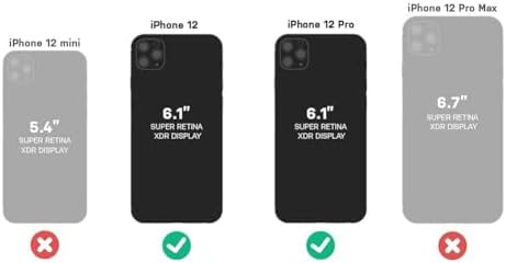 OtterBox iPhone 12 & iPhone 12 Pro Commuter Series Case - Black, Slim & Tough, Pocket-Friendly, with Port Protection