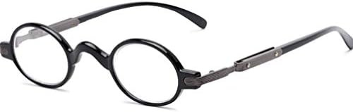 The Potter Unisex Reader, Metal Round Vintage Spring Hinge Reading Glasses for Men and Women + 1.50 (2 Tortoise)