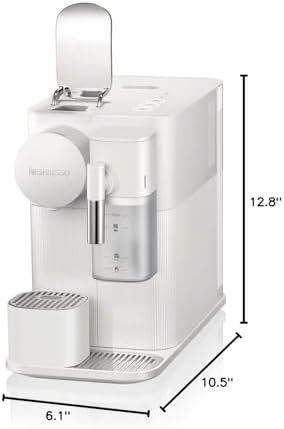 Nespresso Lattissima One Original Espresso Machine with Milk Frother by De'Longhi