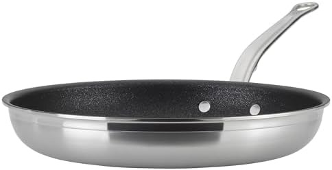 Hestan ProBond Forged TITUM - Professional Clad Stainless Steel, Nonstick, Frying Pan, (8.5-Inch), Induction Compatible, Made without PFOAs