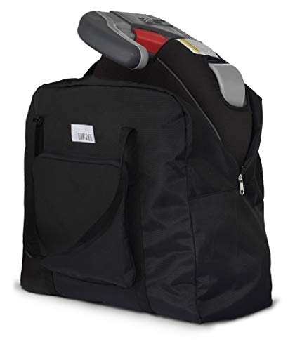 Birdee Durable Backless Booster Seat Travel Bag for Airplane Gate Check and Carrier for Travel - Fits GB Pockit and Most Lightweight Compact Folding
