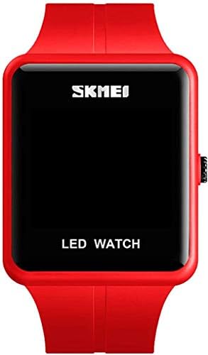 Gosasa Large Face LED Digital Watch Date Time 3Bar Waterproof Wristwatch Men Women Sports Watches