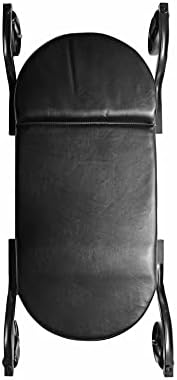 Traxion 1-100 ProGear Wide Body Low Profile Automotive Creeper W/All-Terrain 5" Casters , Black