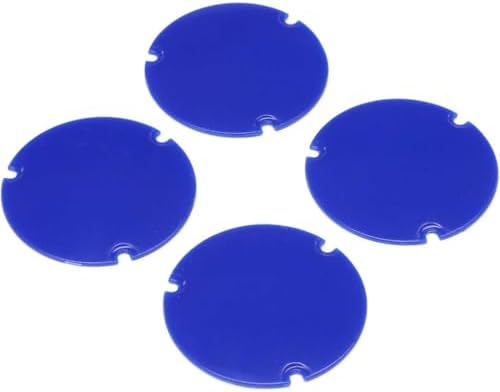 Losi Wheel Cover Set Blue 22S Sprint LOS-2889