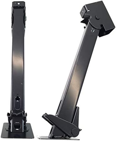 Class A Customs | 2 Pack Long 1,000 lb. Capacity RV Cargo Trailer Telescoping Swing Down Jacks 16" - 22.5" Extended 1319410-1622-2PK