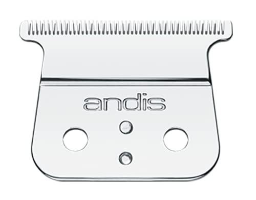 Andis 04575 Cordless T-Outliner Li Trimmer Stainless Steel Deep Tooth Replacement Blade, Stainless Steel