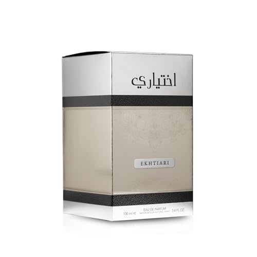 Lattafa Ekhtiari Eau de Parfum Spray for Unisex, 3.4 Ounce