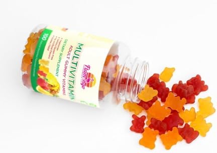 Flamingo Supplements Multivitamin Gummies | Vegan Friendly, Kosher Halal NO Gluten or Gelatin, no GMO| for Men