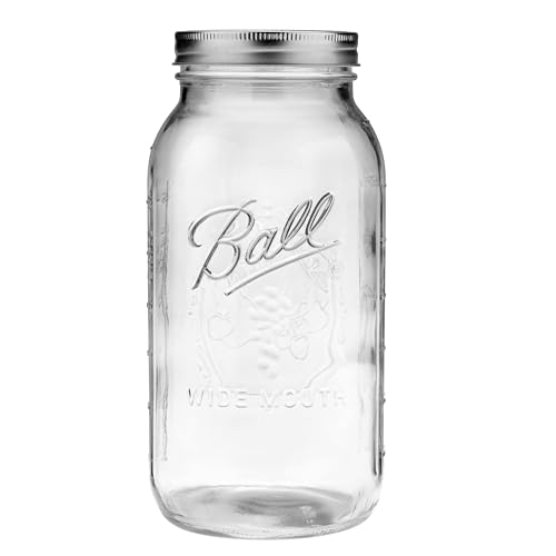 Ball 1 64oz Wide Mouth Half Gallon Mason Jar