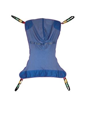 SL-R117 Invacare Sling, Polyester, Solid Fabric, Full Body, 450 lb. Weight Capacity, XL