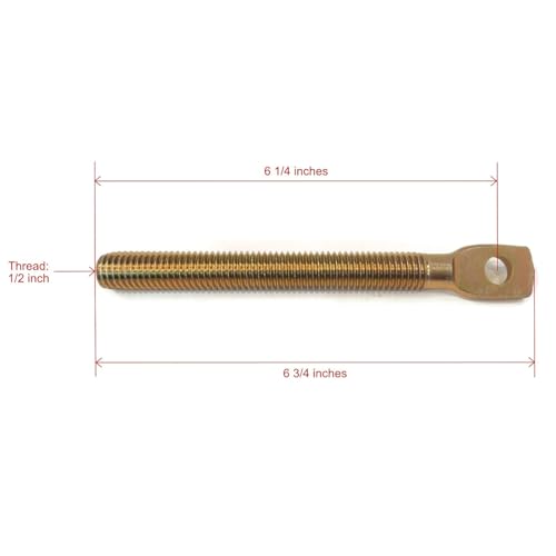 09124 Trip Spring Eye 5/8" Bolt Replacement for Meyer & Western 90493 STW60-0016 1302005 Snow Plow- 2/Pack