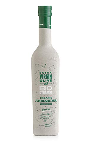 Castillo de Canena Organic Extra Virgin Olive Oil, 500 Milliliters | 16.9 Ounces, Cold Pressed, From Spain, Biodynamic, 100% Environmentally Sustainable, Picual