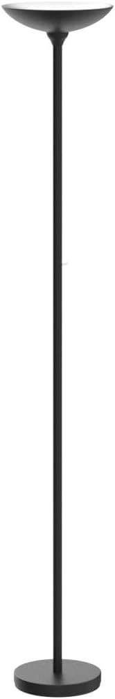 BoostArea Torchiere Floor Lamp, 30W Super Bright LED Standing Lamp, Stepless Dimmable Pole Lamp with 3000K Lighting, Rotary Switch