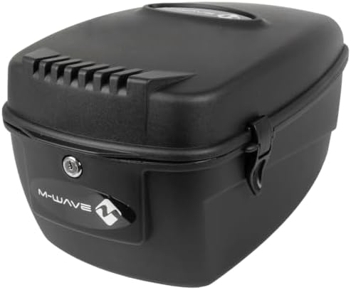 M-Wave Unisex's Amsterdam Bicycle Top Case-Black, Large | bike-panniers-and-rack-trunks