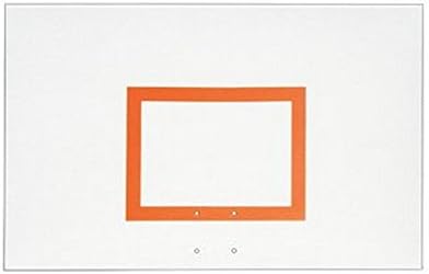 First Team FT257 Aluminum 36 x 60 in. Rectangular Aluminum Backboard44; Black