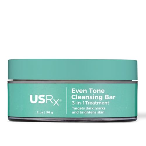 Urban Skin Rx Even Tone Cleansing Bar | 3-in-1 Multitasking Treatment Daily Cleanser, Exfoliator