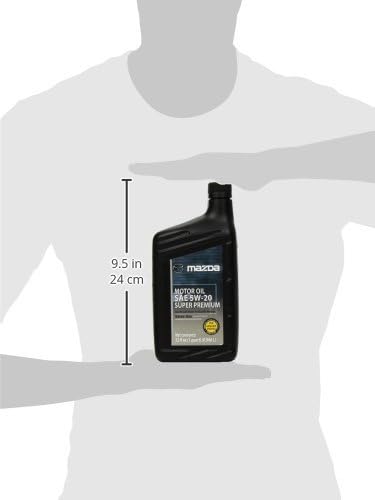 Genuine Mazda Fluid (0000-77-5W20-QT) SAE 5W-20 Super Premium Motor Oil - 1 Quart Bottle