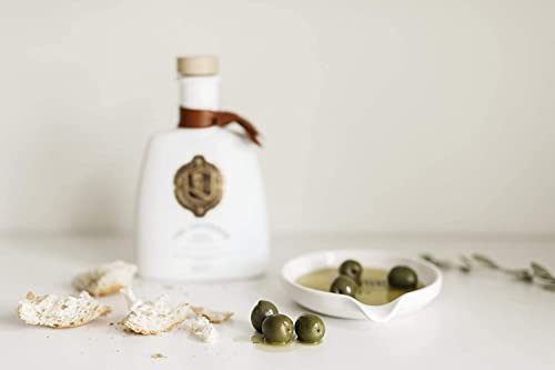The Governor Limited Edition Extra Virgin Olive Oil - Unfiltered, Cold-Pressed, Early Harvest, Single Origin - Peppery, Robust, Spicy Notes - Packed with Polyphenols, Oleocanthal, Antioxidants, 500ml