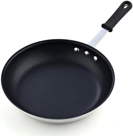 Cooks Standard Professional 8-Inch Nonstick Frying Pan, Heavy Duty Aluminum Non Stick Small Egg Omelette Pan, Everyday Wok Stir Fry Skillet, Dishwasher Safe