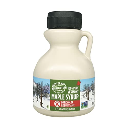 Butternut Mountain Farm, Syrup Maple Dark Robust Jug, 8 Fl Oz