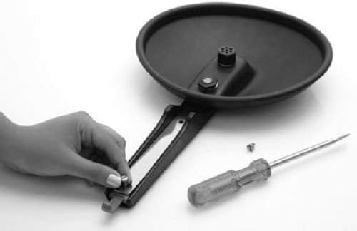 Hawkins LPHFS Plastic Pressure Cooker Handle With Screw, 3.5 To 7 Litre, (Lid Plastic Handle FPC) Black, 3.5 Liter