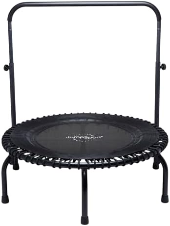 JumpSport 39” Premium Fitness Trampoline for Adults, Model 350i