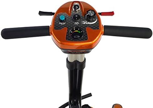 EV RIDER Transport AF 4W - Lightweight Automatic Folding Mobility Scooter - Jupiter Gold