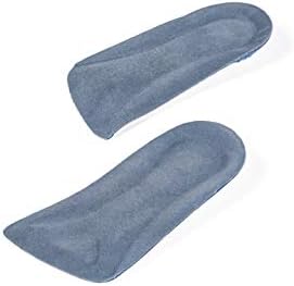 Honeycomb Gel Half Insole for Women - 1/2 inch Taller Height Increase Heel Lift Cushion Insert - Leg Discrepancy Balancer