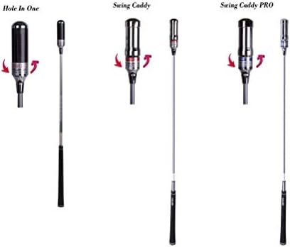Swing Caddy: Golf Swing Trainer Patented for Distance, Rhythm, Tempo, Accuracy & Warmup