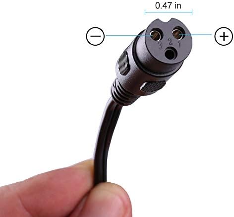 LotFancy 24V 1.5A Electric Scooter Charger for Razor E100, E200, E300, E500, PR200, MX350, Dirt Bike, Pocket Mod, Sports Mod, and Dirt Quad