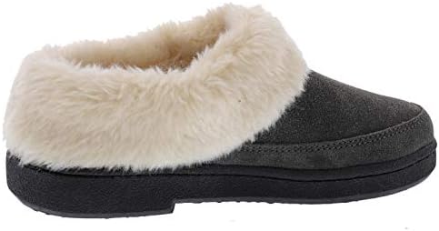 Clarks Womens Faux Fur Lined Clog Slippers Warm Cozy Indoor Outdoor Plush Slipper for Women