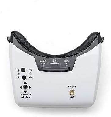 Fat Shark Recon Echo DVR FPV Goggles and Camera & Transmitter Combo - Fixed-Focus Prime Lens, B3 Mount, White