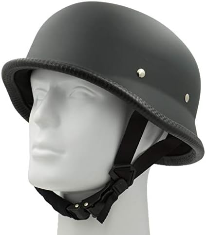 Classic Costume Carnival Skate Scooter Skull Cap Novelty German OSFM Flat Black