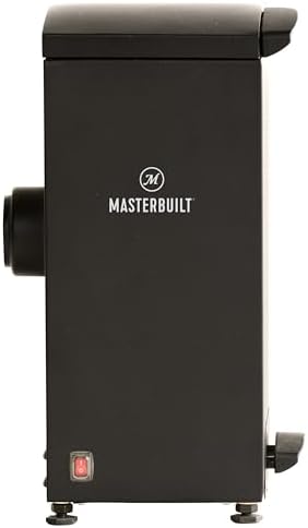 Masterbuilt® Slow and Cold Smoker Accessory Attachment With Removable Ash Tray for Masterbuilt Vertical BBQ Smokers in Black, 10" x 10" x 18"