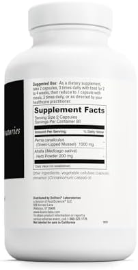 DAVINCI Labs Perna - Helps Support Joint Health with New Zealand Green Mussel, a Source of Omega-3, 6, 9 Fatty Acids