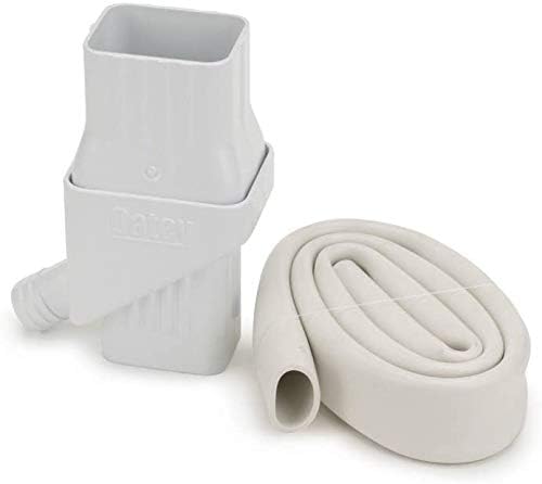Oatey Mystic Rainwater Collection System Fits 2" X 3" Residential Downspouts (Тwo Рack)