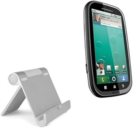 BoxWave Stand and Mount Compatible with Motorola Bravo MB520 - VersaView Aluminum Stand, Portable, Multi Angle Viewing Sturdy