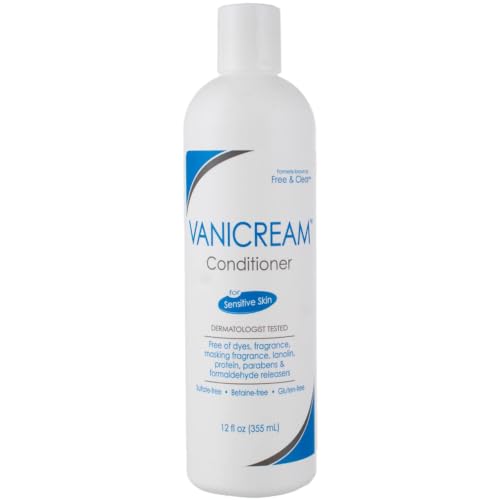 Vanicream Conditioner for Sensitive Skin, Free of Dyes, Fragrance, Lanolin, Parabens and Formaldehyde Releasers, Dermatologist Tested