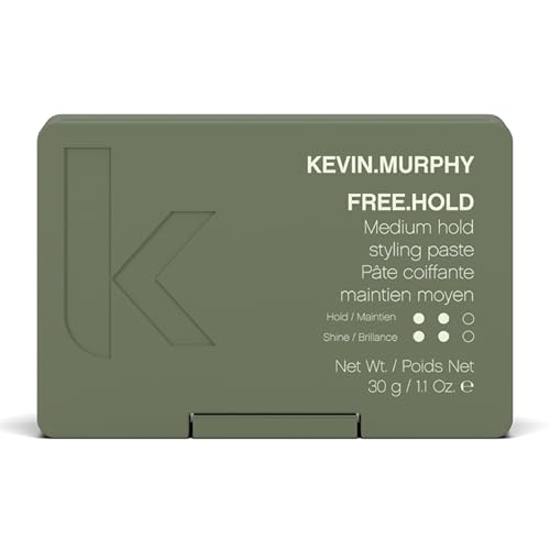 KEVIN.MURPHY FREE.HOLD - Hair Styling Paste - For All Types - Medium Hold - Hair Breakage Prevention - Styling Product - Paraben Free Hair Care - 100 g / 3.5 oz