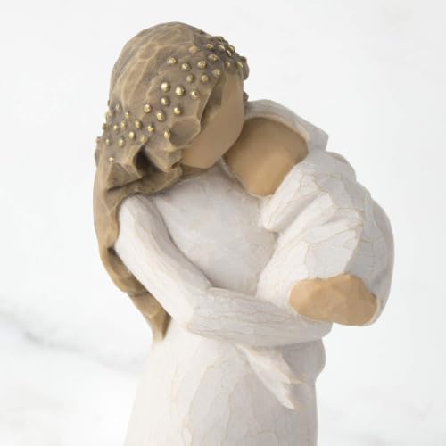 Willow Tree Sanctuary, Sculpted Hand-Painted Figure with Gold Leaf