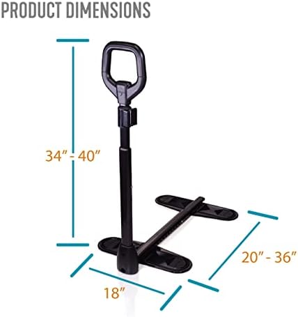 Stander CouchCane, Standing Assistance Aid for Adults, Seniors, and Elderly, Chair Lift Assist, Standup Support, Adjustable Mobility Couch Rails