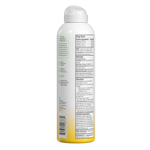 Alba Botanica Sport Sunscreen Spray for Face and Body, SPF 50, 5 fl oz Bottle