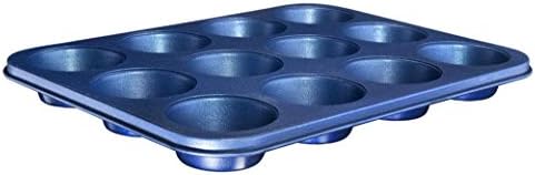 Granitestone Blue Nonstick 9.7in x 5.75in x 2.8in Loaf Pan, Oven Safe up to 500F, Dishwasher Safe