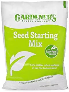 Gardeners Supply Company SuperRoot Booster Seed Starter Mix | Promotes Strong Roots & Boost Plant Growth | High Nutrients Plant Food for Seed