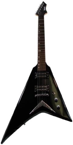 Offset RRV cut Electric Guitar - Black