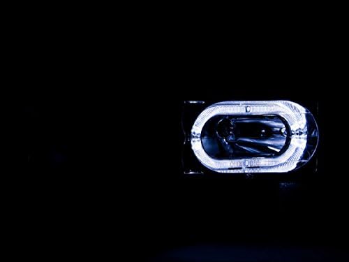 Anzo USA 111005 Chevrolet Crystal with Halo Carbon Headlight Assembly - (Sold in Pairs)