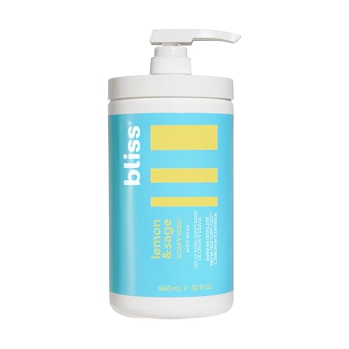 Bliss Soapy Suds Lemon and Sage Body Wash Cleanser - 17 Fl Oz - Skin-Loving