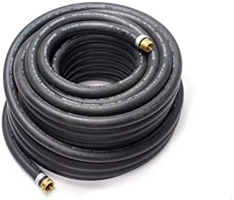 Water Hose Continental ContiTech ¾” x 100’ BLACK RUBBER - Industrial Grade - US Made