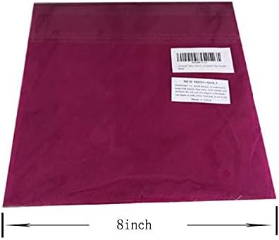 50pcs 10 x 10 inch Multicolor Cotton Fabric Bundle Squares for Quilting Sewing, Precut Fabric Squares for Craft Patchwork